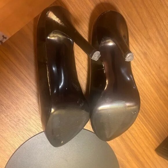 Jessica Simpson classic black heels size 7, classic black stiletto - Picture 6 of 8